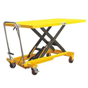 tavola elevatrice a forbici / idraulica / manuale / mobile