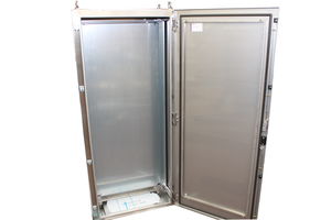 scatola elettrica in acciaio inox / fissaggio a terra / per distribuzione elettrica