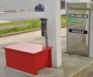 cassetta in acciaio / di stoccaggio / di sale