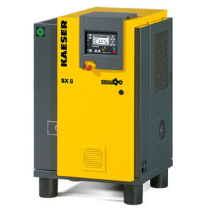 compressore d'aria / fisso / con motore elettrico / a vite