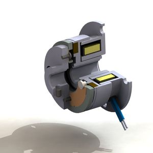frizione a frizione / elettromagnetica / per montaggio su flangia