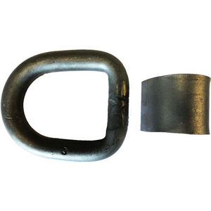 anello di sollevamento articolato / a saldare / in acciaio inossidabile