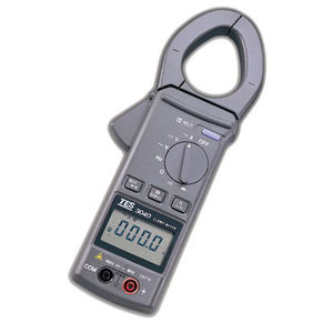 multimetro a pinza digitale / con display a barre / portatile / 600 V