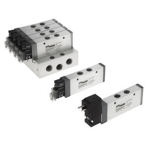 distributore pneumatico azionato tramite solenoide / a 5/2 vie / a 5/3 vie / a 3/2 vie