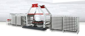 macchina per tessere circolare / ad alta velocità