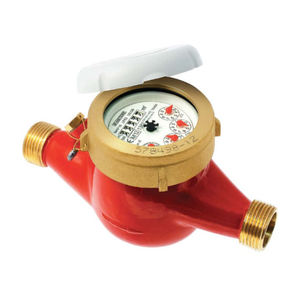 contatore d'acqua / volumetrico / a secco / a turbina multigetto