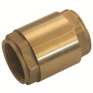 valvola di ritegno a disco / femmina / per acqua potabile / in ottone
