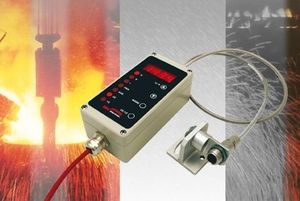 termometro fisso / con display remotizzabile / a fibre ottiche / industriale