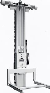 elevatore a colonne / elettrico / a cinghia / per veicolo