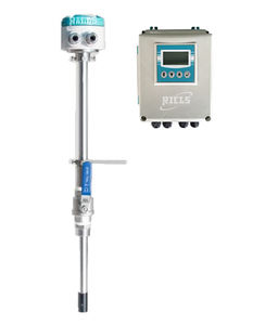 misuratore di portata elettromagnetico / per liquidi conduttori / compatto / in acciaio inossidabile