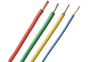 filo elettrico isolato / in rame / in TPE / elastico