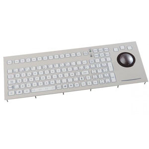tastiera ad incastro / a tasti meccanici / 105 tasti / con trackball
