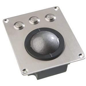 trackball laser / 50 mm / USB / in acciaio inossidabile