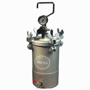 serbatoio per pittura / in acciaio inox / in pressione / verticale