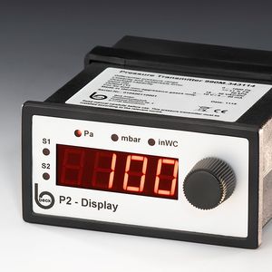 manometro digitale / di pressione differenziale / per aria / per gas