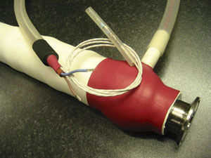 tubo riscaldante in PFA