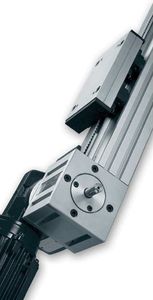 guida lineare a rulli / in acciaio inossidabile / in alluminio / con trasmissione a cinghia