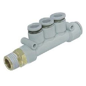 raccordo ad avvitamento / push-in / a T / pneumatico