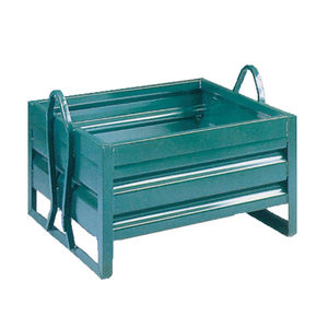 cassa-pallet in metallo / per carichi pesanti / accatastabile