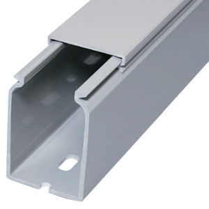 canalina di cablaggio / in PVC / rigida
