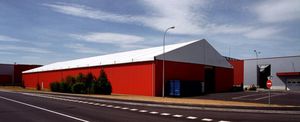 tenda di stoccaggio / tendone industriale / modulare / per la locazione