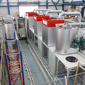 forno di preriscaldamento / di rinvenimento / per tempra / di cementazione