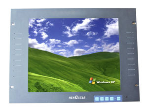 monitor LCD/TFT / 1280 x 1024 / per rack / antivandalismo