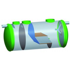 decanter centrifugo / orizzontale / per acque reflue