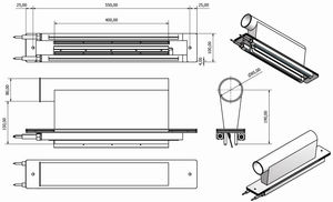 sistema di pulizia a spazzzola / manuale / per l'industria tipografica