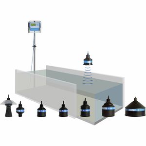sensore di livello ad ultrasuoni / per liquidi / per prodotti sfusi / per cisterna