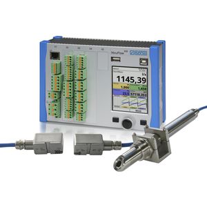 trasmettitore di portata a ultrasuoni per tempo di transito / per liquido