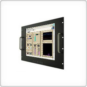 schermo touch screen / 1280 x 1024 / per rack / industriale