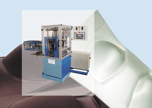 termoformatrice per pannelli / per coppe di reggiseno / automatica / industriale