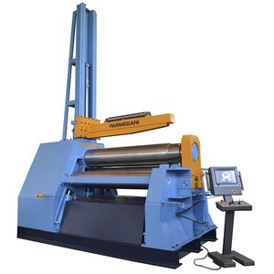 calandra a 4 rulli / idraulica / per applicazioni pesanti / CNC