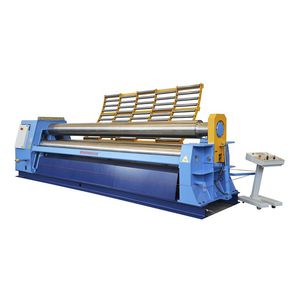 calandra a 3 rulli / idraulica / CNC / con pannello di controllo mobile
