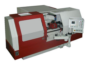 rettificatrice piana / per lamiera metallica / controllata da PLC / 2 assi