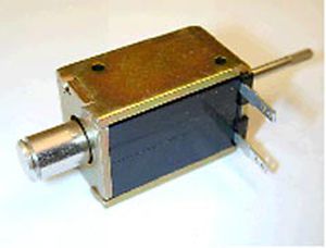 elettromagnete lineare / AC/DC / a semplice effetto