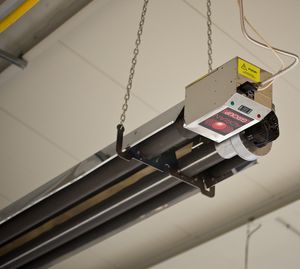 riscaldamento radiante a gas / in acciaio inossidabile