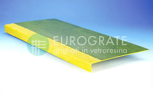 rivestimento di pavimenti antiscivolo / in PRFV / in composito armato di fibra di vetro / in laminato