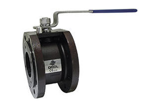 valvola a sfera flottante / manuale / per acqua / wafer