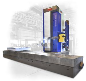 alesatrice-fresatrice CNC / orizzontale / 6 assi