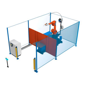 cella robotizzata di saldatura / per l'industria automobilistica