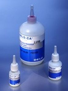 colla cianoacrilato / monocomponente / a polimerizzazione calore / industriale