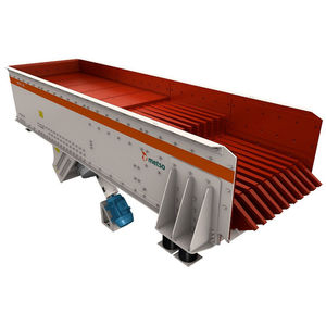 alimentatore grizzly / a vibrazione / a moto continuo / per nastro trasportatore