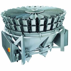 pesatrice multitesta / con alimentatori vibranti / per l'industria agroalimentare / di grande capacità