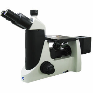 microscopio per analisi / metallurgico / invertito / a videocamera digitale