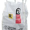 big bag a 4 punti di sollevamento - max. 1 000 kg, max. 900 x 900 x 1 200 mm