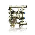 pompa a membrana / azionata ad aria / divisoria per bagni - 151 l/min, 8 bar | SaniForce™ 1040