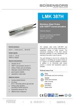 Sensore Di Livello Idrostatico Lmk H Bd Sensors Gmbh Per