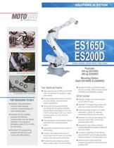 Motoman ES165D/ES200D Handling Robots